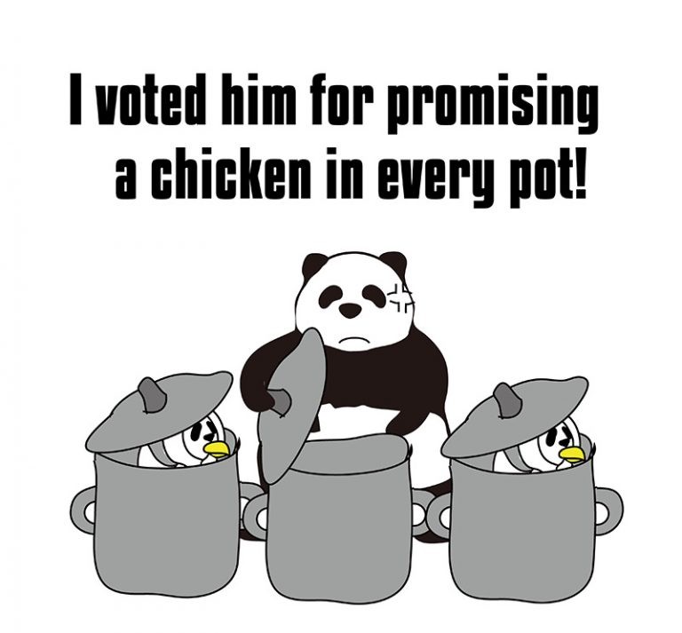 a chicken in every potの意味と使い方 | eigo-lab(えいご研）