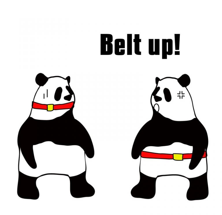 英語のイディオム：belt upの意味と使い方 eigolab(えいご研）