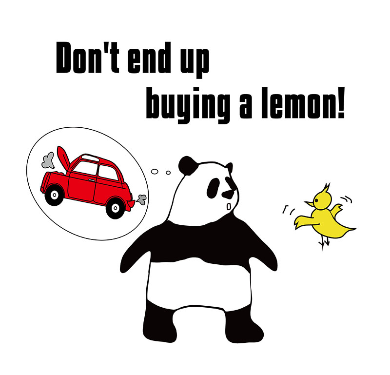buy a lemonのパンダの絵