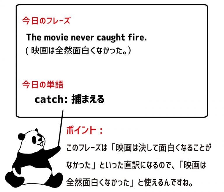 英語のイディオム：catch fireの意味と使い方 eigolab(えいご研）
