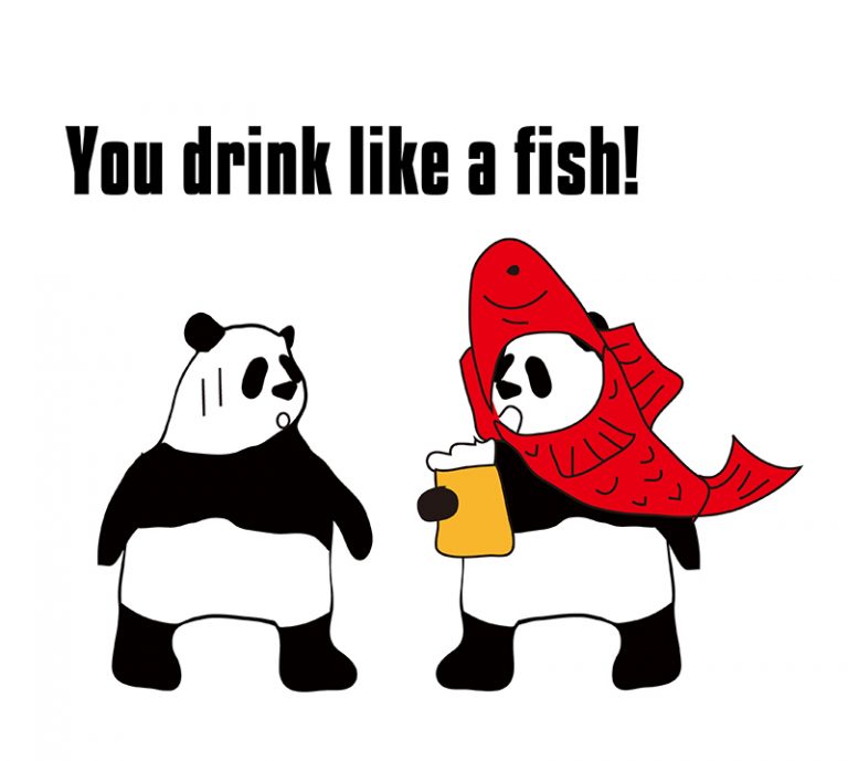 drink like a fishの意味と使い方 Eigolab(えいごラボ）