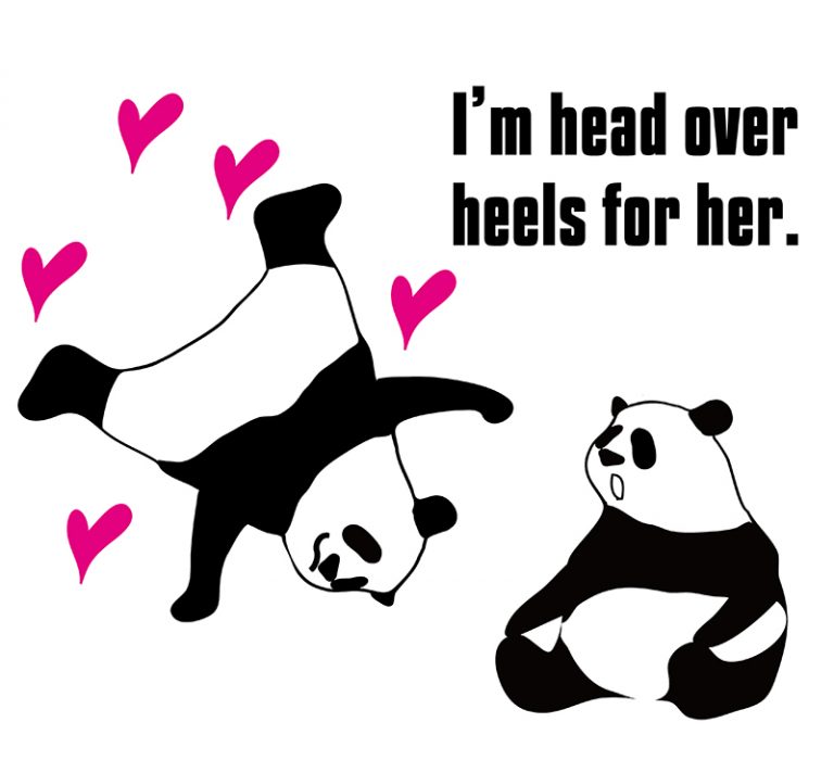 英語のイディオム：head over heelsの意味と使い方 eigolab(えいご研）