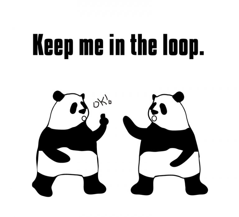 Keep Someone In The Loop Eigo lab 