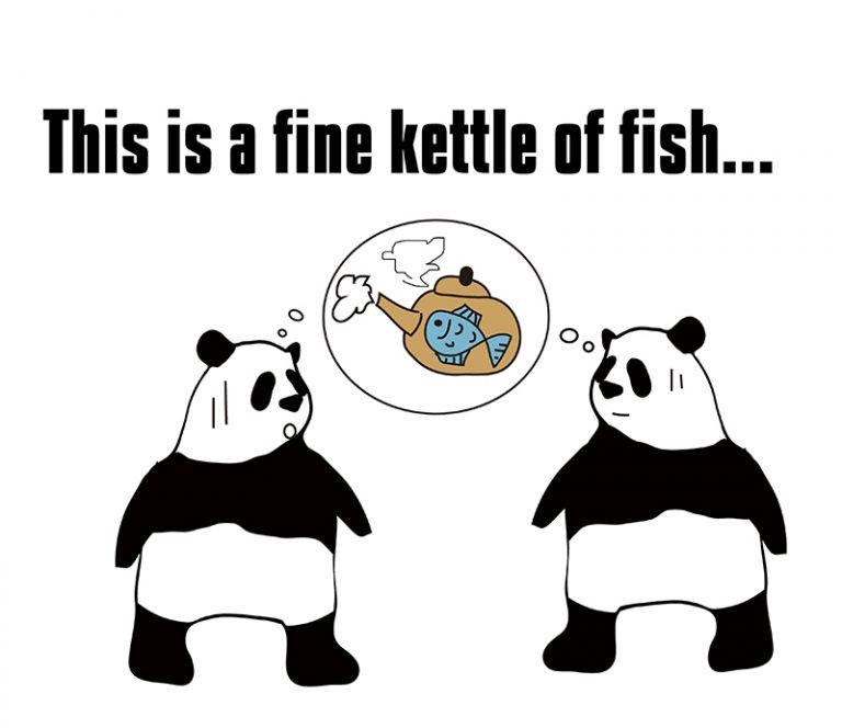 英語のイディオム：kettle of fishの意味と使い方 eigolab(えいご研）