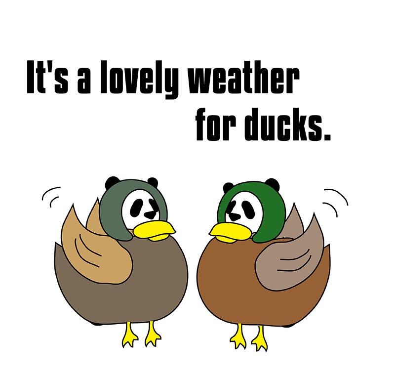 Lovely Weather For Ducksの意味と使い方 Eigo Lab えいごラボ
