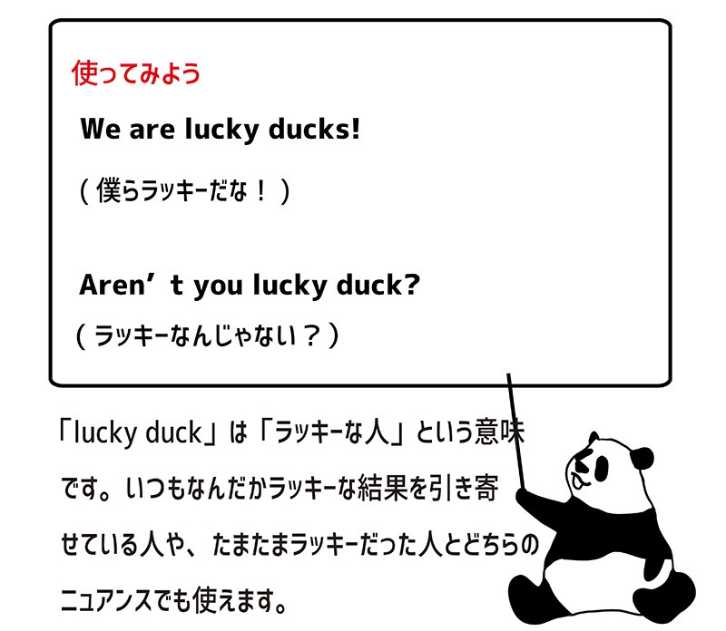 lucky duckの使い方