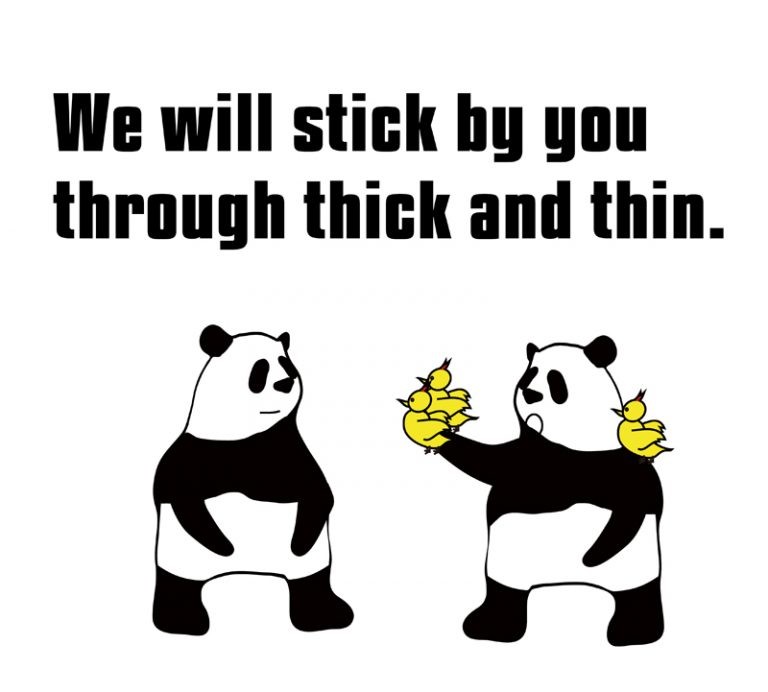 through thick and thinの意味と使い方 eigolab(えいご研）